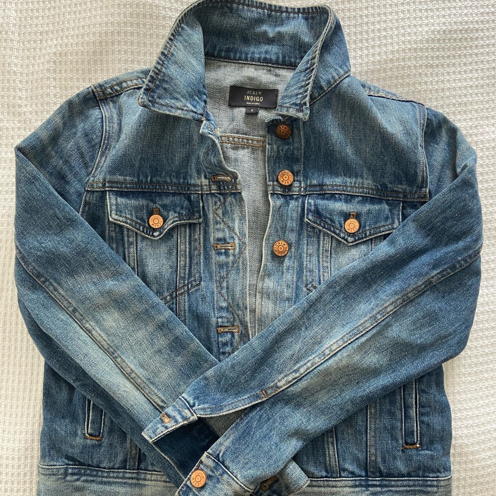 J.Crew Indigo Jean Jacket! 💙